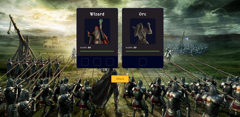 cover of the wizard game project